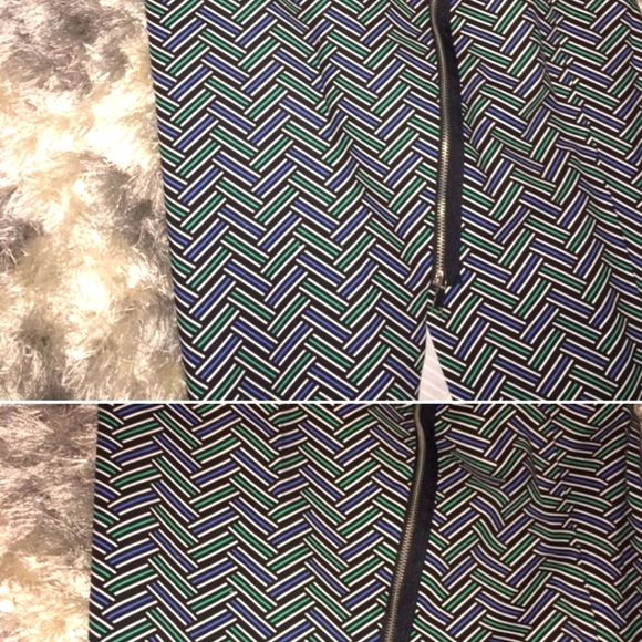 Edgy Worthington Pencil Skirt with Zipper - Picture 3 of 4